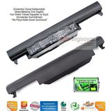 Pars Power Asus K55VD-QS71 - K55VD-SK03S Uyumlu Notebook Batarya
