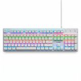 Pars Power Node Game Kablolu RGB Mekanik Gaming Klavye, 9 Renk Aydınlatma, 105 Tuş Double Shot Keycaps, 50 Milyon Tuş Ömrü, 1.5m Örgü Kablo, Anti Ghosting, Bilek Destekli Oyuncu Klavyesi, KB-16