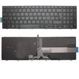 Pars Power Notebook Klavye - DE-104 - Siyah-Işıklı - Inspiron 5558 Type B20W45C Backlit - Muadili ile uyumlu