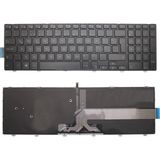 PARS POWER Siyah-Işıklı, Notebook Klavye - Dell Inspiron 3543 Type B50F45C Muadili ile Uyumlu