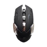 Pars Power Steep Solid Kablosuz RGB Gaming Mouse, 2.4 GHz USB Bağlantı, Şarj Edilebilir, RGB Aydınlatmalı, 2400 DPI, Optik Sensör, Sağ Sol El Uyumlu Simetrik Tasarım, Kablosuz Oyuncu Mouse MO-10