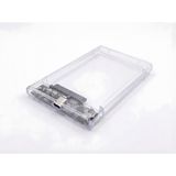 Pars Power Type-C 2.5" HDD/SSD Harici Disk Kutusu, Şeffaf Tasarım, SATA III, USB 3.0, 5Gbps, UASP Destekli, Windows, Mac ve Linux Uyumlu, Hızlı Veri Aktarımı Sağlayan Taşınabilir Depolama Çözümü ED-01