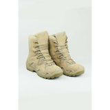 Pars Power Unisex Trekking ve Yürüyüş Botu, Nubuk Deri, Bej, 40 Beden