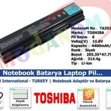 Pars Toshiba Satellite A300-238 Notebook Batarya