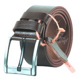 Parscraft Hakiki Manda Derisi Erkek Kemer 4,5 cm Kahverengi Kot Pantolon Spor Kemer - 125 cm