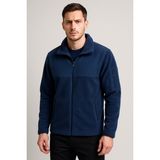 Parshey Erkek Polar Softshell Outdoor Ceket – Su Itici Kumaş - Fermuarlı Cepler - Sıcak Tutma - Lacivert