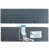 Part Master Hp 17-Bs007Nt 3Fw76Ea, 17-Bs100Nt 3Ga87Ea İle Uyumlu Klavye Işıklı (Yeşil)