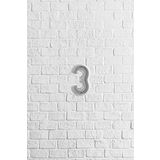 parti 3 Rakam Folyo Balon Gümüş 16" 40Cm