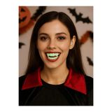 Parti Adresi Cadılar Bayramı Fosforlu Vampir Dişi Halloween Parti Kostüm Aksesuarı