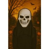 Parti Adresi Cadılar Bayramı iskelet Kuru Kafa Maske Halloween Kostüm Aksesuarı