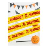 Parti Adresi Cadılar Bayramı Uyarı Bantları Halloween Korku Bandı Parti Dekoru 6 mt