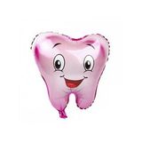 Parti Adresi Diş Buğdayı Partisi Folyo Balon Pembe 25" 63 Cm