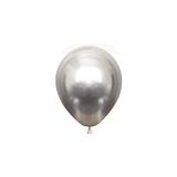 Parti Adresi Gümüş Krom Balon 12 Inc 50'li Çok Renkli