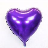 Parti Aksesuar Kalp Balon Folyo Mor 45 cm 18 inç stok1042xx4z1