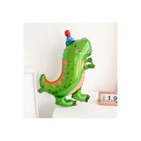 PARTİ AŞKI Gülen Dinazor Folyo Balon 84*60 Cm Hayvan Figürlü Doğum Günü (Helyum Uyumlu)