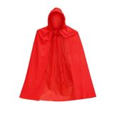 Parti Cadılar Bayramı Halloween Kapişonlu Kırmızı Pelerin 90 cm MKTB-SMRPM-90K