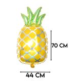 Parti dolabı 1 Adet Ananas Folyo Balon Tropikal Konsept Dev Ananas Folyo Balon 70x44 Cm