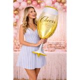 Parti dolabı 1 Adet Dev Boy Kadeh Şeklinde Folyo Balon Bride To Be Bekarlığa Veda Partisi Balonu 92cm x 37cm