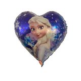 Parti dolabı 1 Adet Koyu Mavi Karlar Ülkesi Frozen Elsa Folyo Şekilli Uçan Balon