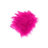 Parti dolabı 100 Adet Koyu Pembe-fuşya Tüy (şeffaf Balon Içi) Otriş Süslemesi