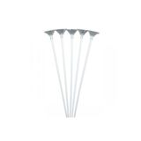 Parti dolabı 100 Adet Plastik Balon Çubuğu Sopası Ve 100 Adet Kup Çubukları Balon Sopası Çubuk Set