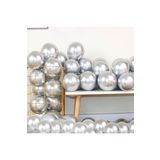 Parti dolabı 10lu Gümüş Krom Balon (aynalı Balon)