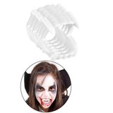 Parti dolabı 10'lu Takma Vampir Dişi, Happy Halloween Vampir Dişi Cadılar Bayramı Kostüm Takma Diş