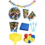 Parti dolabı 16 Kişilik Sonic Boom Iyi Ki Doğdun Yazılı Lüks Doğum Günü Parti Seti Süper Sonik