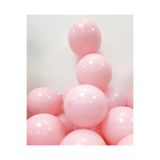 Parti dolabı 25 Adet Pembe Makaron Balon Soft Pastel Doğum Günü Balonu