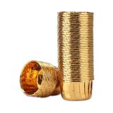 Parti dolabı 25'li Gold Kağıt Muffin Kek Ve Sufle Kapsülü Metalik Altın Sarısı Renkli Cupcake Pişirme Kalıbı