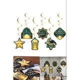 Parti dolabı 6'lı Tavan Süs Hoşgeldin Ya Şehri Ramazan Bayram 11 Ayın Sultanı Sarkıt Dini Islami Ev Iftar Süsü