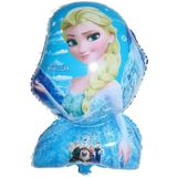 Parti dolabı Frozen Elsa Folyo Balon 65 cm Karlar Ülkesi Prensesi Kız Çocuk Doğum Günü Parti Balonu Helyum Uyumlu