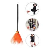 Parti dolabı Halloween Cadı Süpürgesi, Cadılar Bayramı Cadı Aksesuarları Kostümleri 75 Cm
