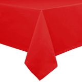 Parti Dolabı Kırmızı Plastik Naylon Kullan At 120x180 cm Masa Örtüsü