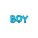 Parti dolabı Mavi Boy Yazılı Folyo Balon, Erkek Doğum Odası, Cinsiyet Partisi