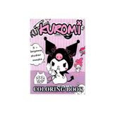 Parti Dükkanım 4 Adet Kuromi Boyama Kitabı Stickerlı (16 SAYFA)
