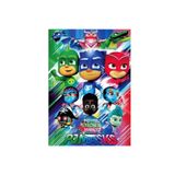 Parti Dükkanım 4 Adet Pijamaskeliler Boyama Kitabı Stickerlı (16 SAYFA)