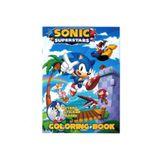 Parti Dükkanım 4 Adet Sonic Boyama Kitabı Stickerlı (16 SAYFA)