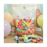 Parti Dükkanım 6 Inç Makaron Balon Karışık 20 Adet