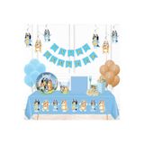 Parti Dükkanım Bluey Doğum Günü Parti Seti 24 Kişilik