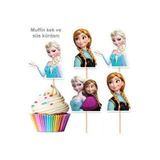 Parti Dükkanım Frozen Şekilli Kürdan 10 Adet