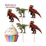 Parti Dükkanım Jurassic Dinozor Şekilli Kürdan 10 Adet