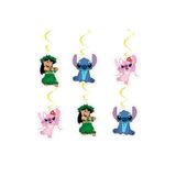 Parti Dükkanım Lilo ve Stitch Asma Süs - 6 Adet