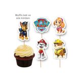 Parti Dükkanım Paw Patrol Şekilli Kürdan (10 Adet)