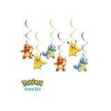 Parti Dükkanım Pokemon Asma Süs 6 Adet