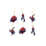 Parti Dükkanım Spiderman Asmalı Tavan Süsü (6 ADET)