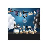 Parti Evreni Harry Potter Doğum Günü Seti | Yaş Seçenekli Afiş, Pasta Süsü Seti, Balon