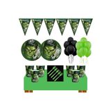 Parti Furyası Hulk Doğum Günü Konsepti 8 Kişilik Hulk Parti Süsleri Hulk Parti Konsepti Ekonomik