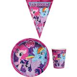 Parti Furyası Pony 8 Kişilik Kız Doğum Günü Mini Set Kız Çocuk Parti Seti Süsleme