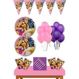 Parti Furyası Rapunzel 16 Kişilik Doğum Günü Süsleri Parti Seti Ekonomik Seti
